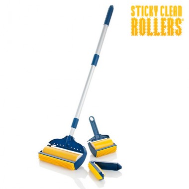 Sticky Clean Rollers Ρολό Καθαρισμού Χνουδιών (3 Τεμάχια)