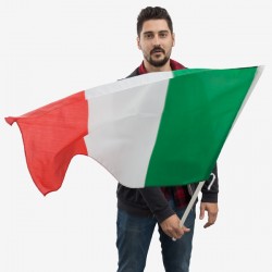 Σημαία της Ιταλίας με Κοντάρι (90 x 60 εκ)