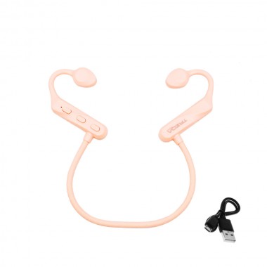 Ακουστικά Bluetooth Handsfree In-ear Treqa BT-31-P Ροζ