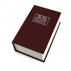 XXL Χρηματοκιβώτιο βιβλίο - κρύπτη τιμαλφών με κλειδί 26cm
