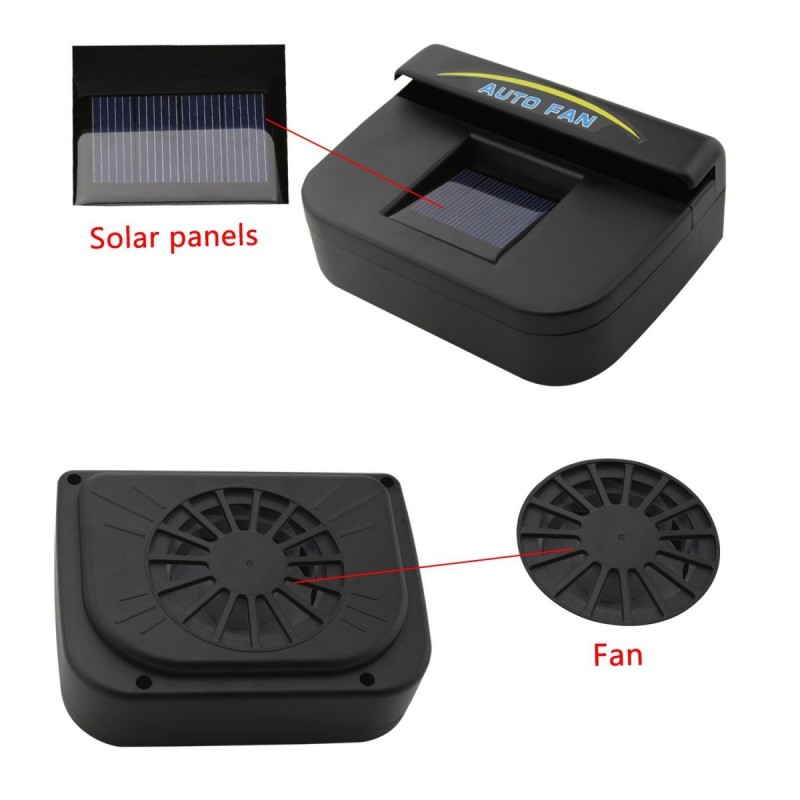 Ηλιακός Ανεμιστήρας Αυτοκινήτου Auto Cool – OEM