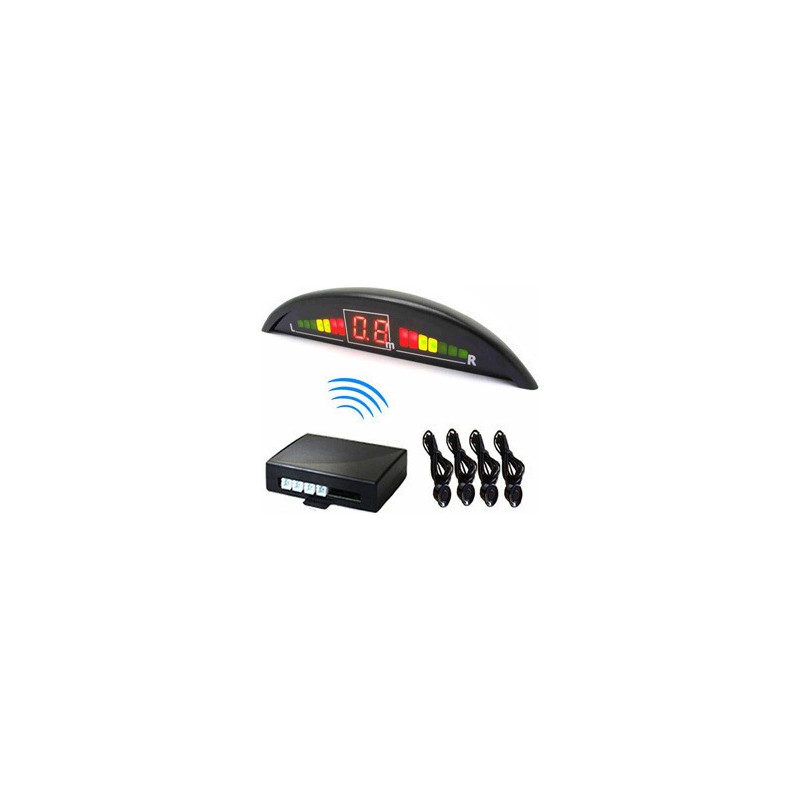 Αισθητήρες Παρκαρίσματος με Ψηφιακή Οθόνη LED Parking Sensors – White OEM G6001