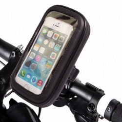 Αδιάβροχη Βάση – Θήκη Μηχανής/Ποδηλάτου για Κινητά, Smartphone, GPS & iPhone έως 5,7in – FLY 53570