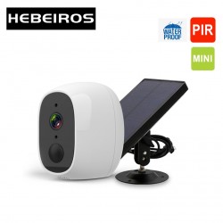 IP Wi-Fi Αδιάβροχη Κάμερα 1080p Μπαταρίας με Ηλιακό Πάνελ με Φακό 3.6mm Hebeiros