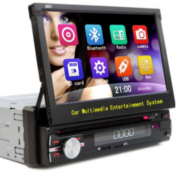 Ηχοσύστημα αυτοκινήτου 1DIN και GPS με αναδιπλούμενη οθόνη – Beko 8802 – 620022
