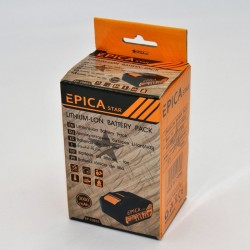 Επαναφορτιζόμενη Μπαταρία Λιθίου Epica Star 3Ah 21V για Εργαλεία EP-10854