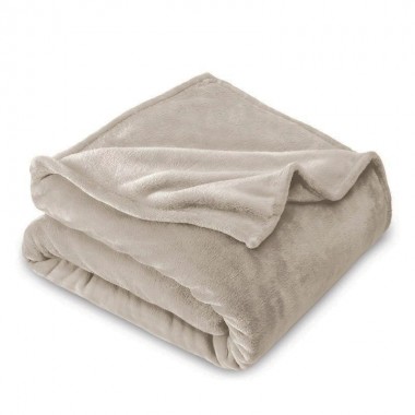 Κουβέρτα Fleece Well Soft 200 x 230cm - Μπεζ